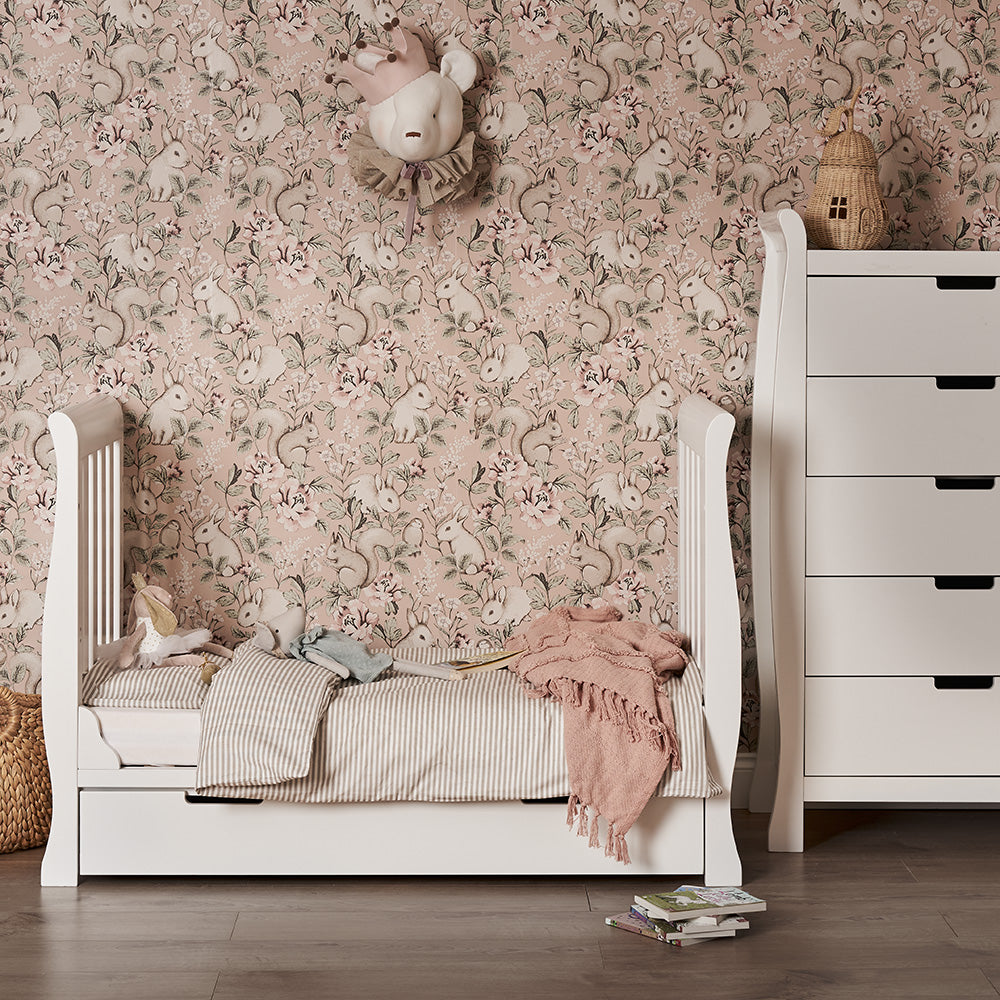 Stamford Mini Cot Bed - White