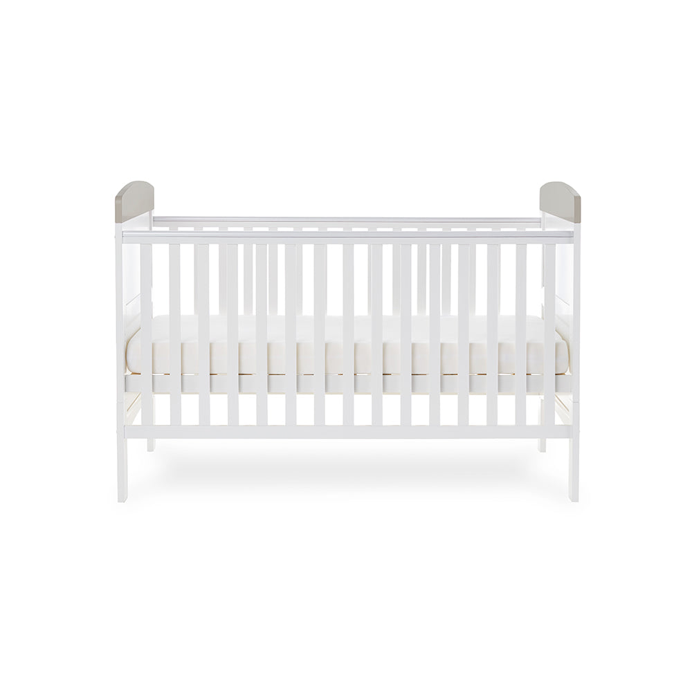 Grace Inspire Cot Bed - Hello World Koala Grey