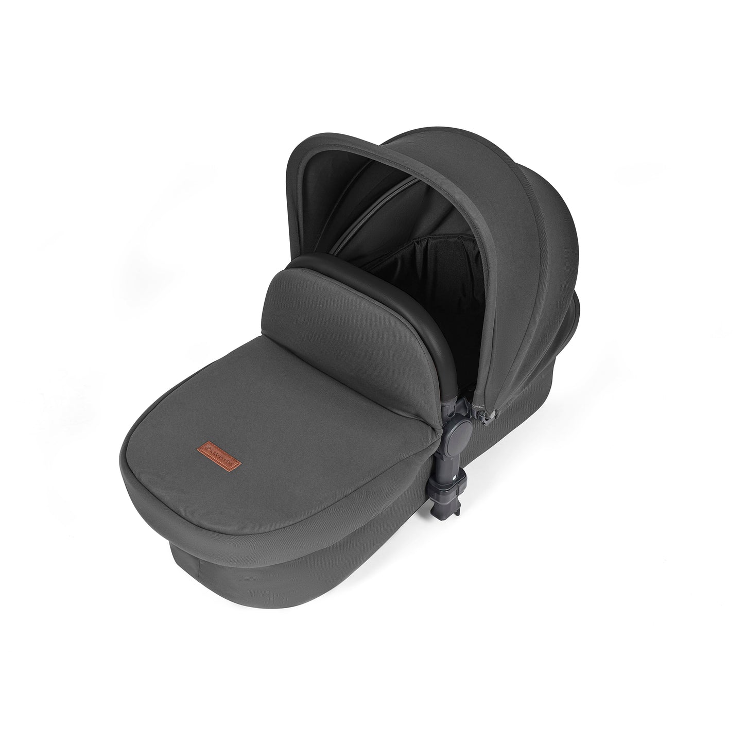 Ickle Bubba - STOMP LUXE AIO, i-SIZE & ISOFIX BASE - BLACK / CHARCOAL GREY / BLACK