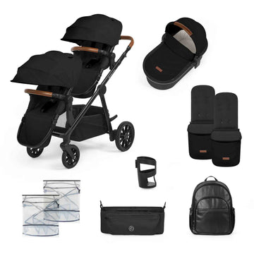Ickle Bubba Virgo Growing Family 11-Piece Pram Set – All-in-One Baby Travel System
