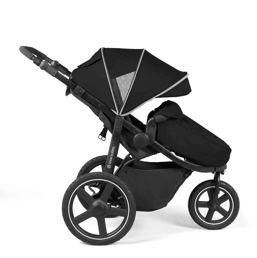 Ickle Bubba - VENUS MAX JOGGER TS, i-SIZE & BASE - BLACK / SPACE GREY / BLACK