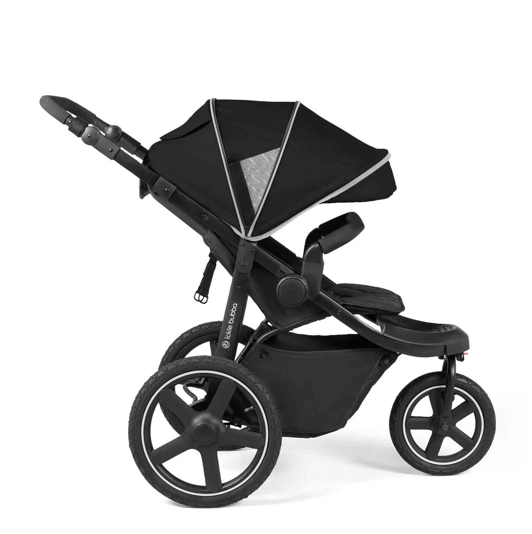 Ickle Bubba - VENUS MAX JOGGER TS, i-SIZE & BASE - BLACK / SPACE GREY / BLACK