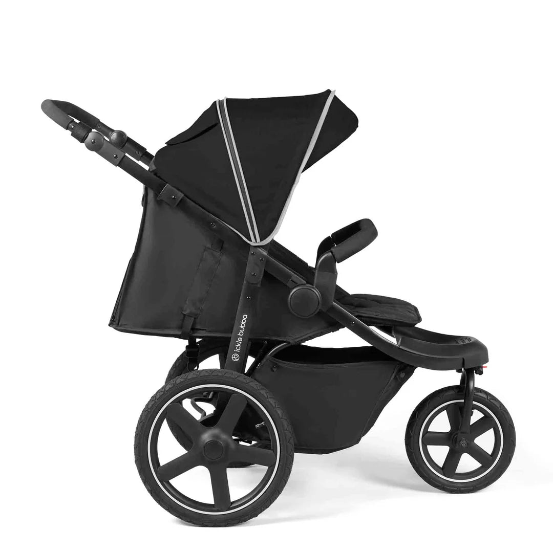 Ickle Bubba - VENUS MAX JOGGER TS, i-SIZE & BASE - BLACK / SPACE GREY / BLACK