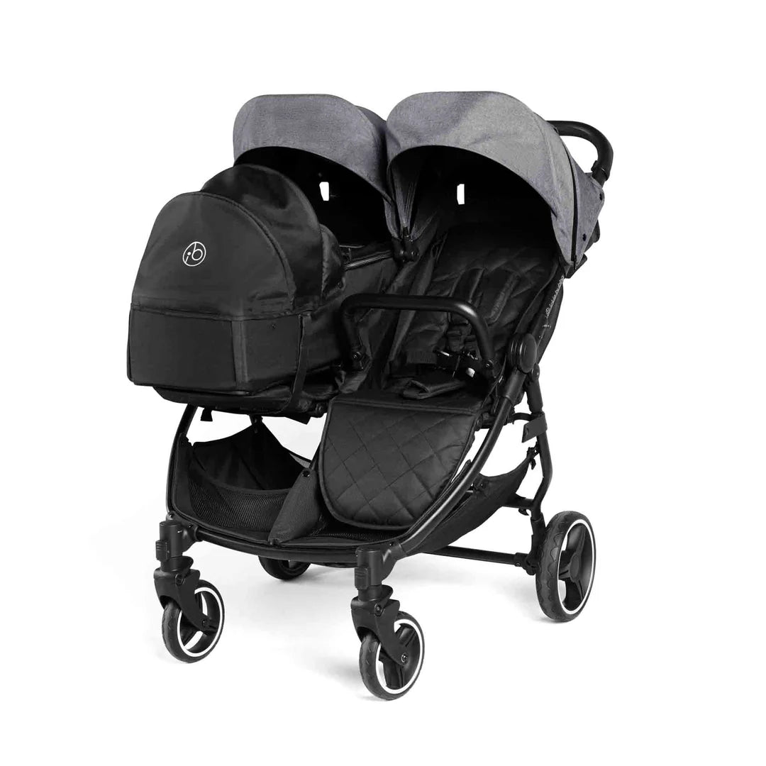 Ickle Bubba Venus Prime Double Stroller – Lightweight, Foldable, and Travel-Ready
