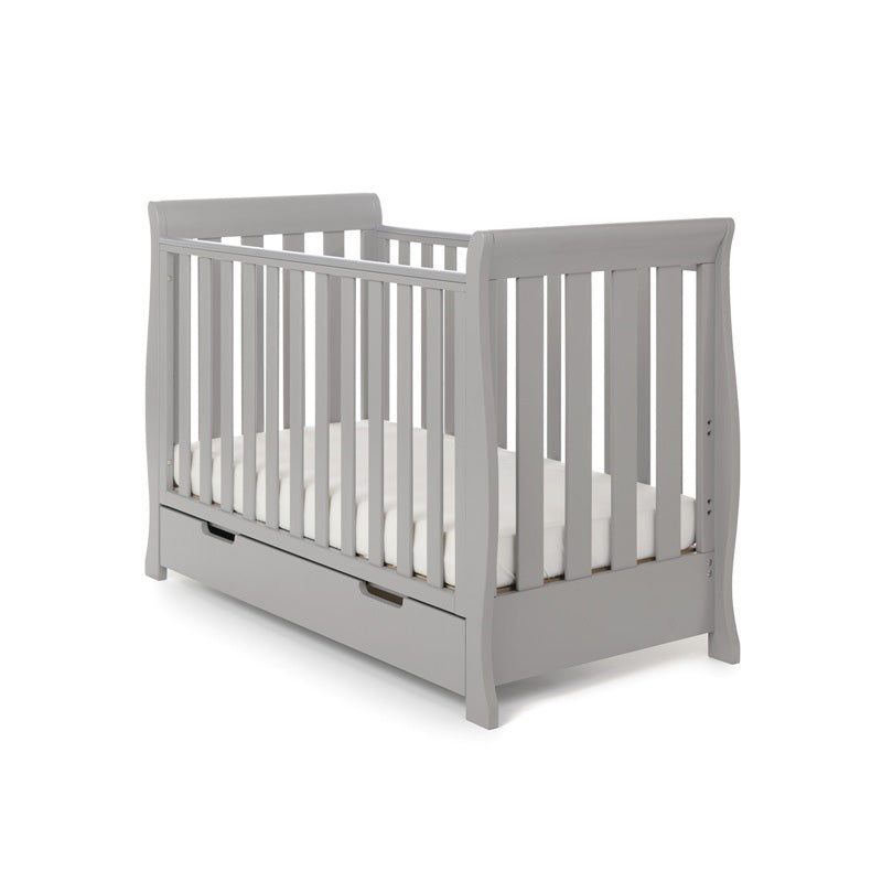 Stamford Mini Cot Bed - Warm Grey