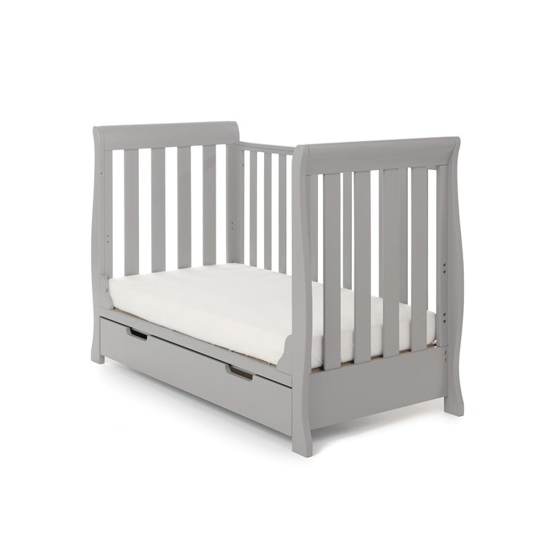 Stamford Mini Cot Bed - Warm Grey