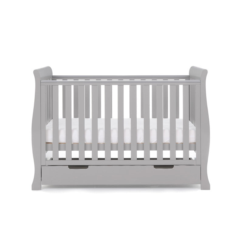 Stamford Mini Cot Bed - Warm Grey