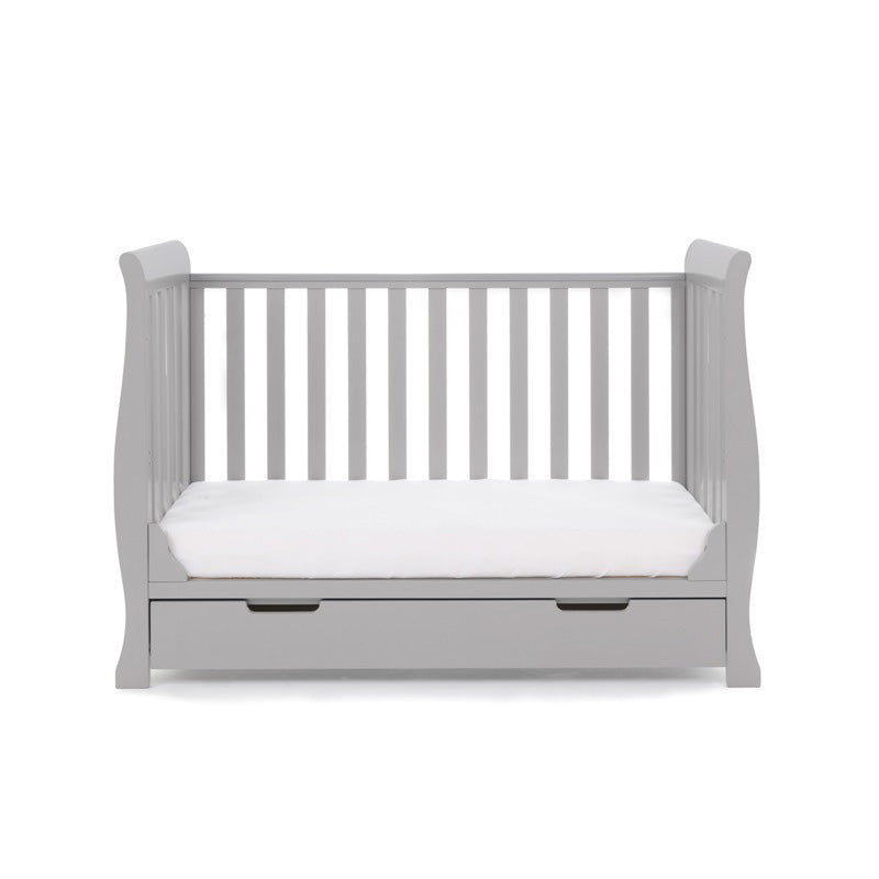 Stamford Mini Cot Bed - Warm Grey