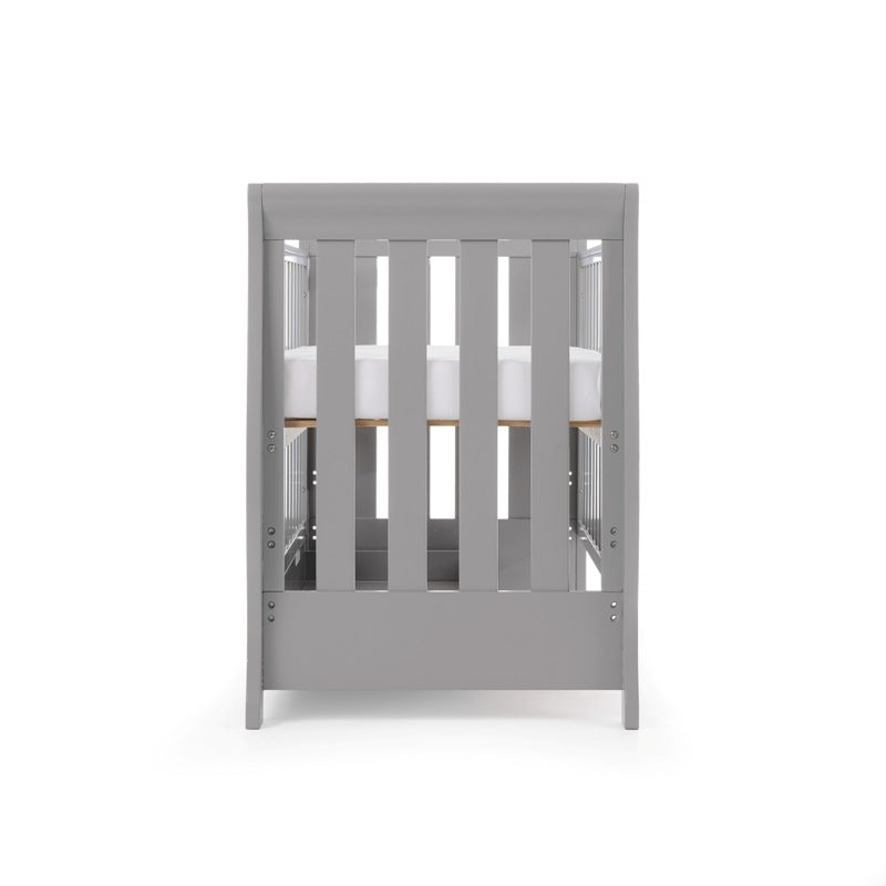 Stamford Mini Cot Bed - Warm Grey