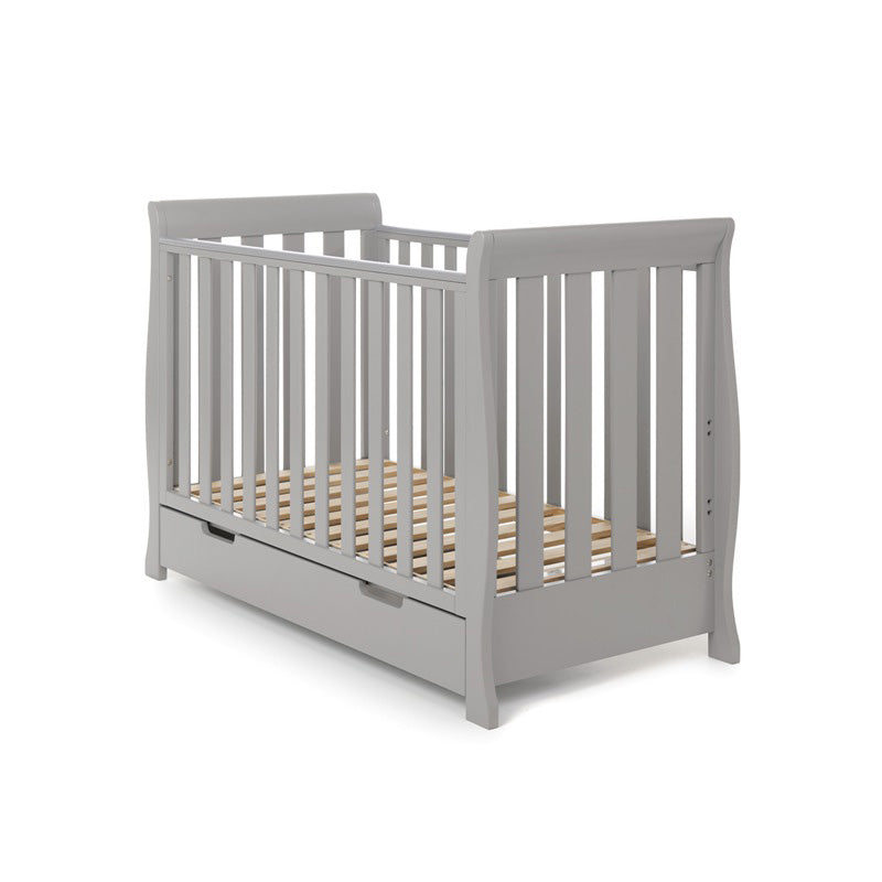 Stamford Mini Cot Bed - Warm Grey