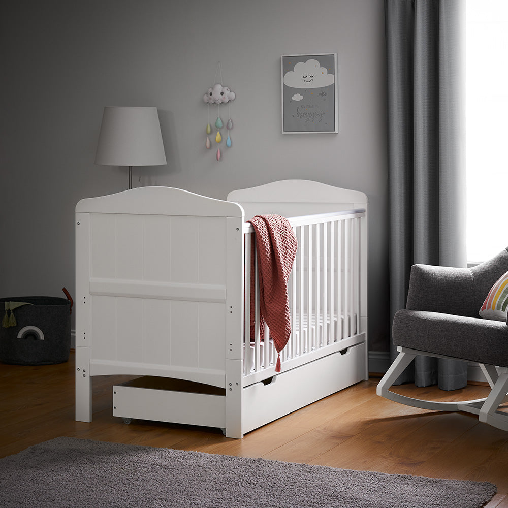 Whitby Cot Bed - White