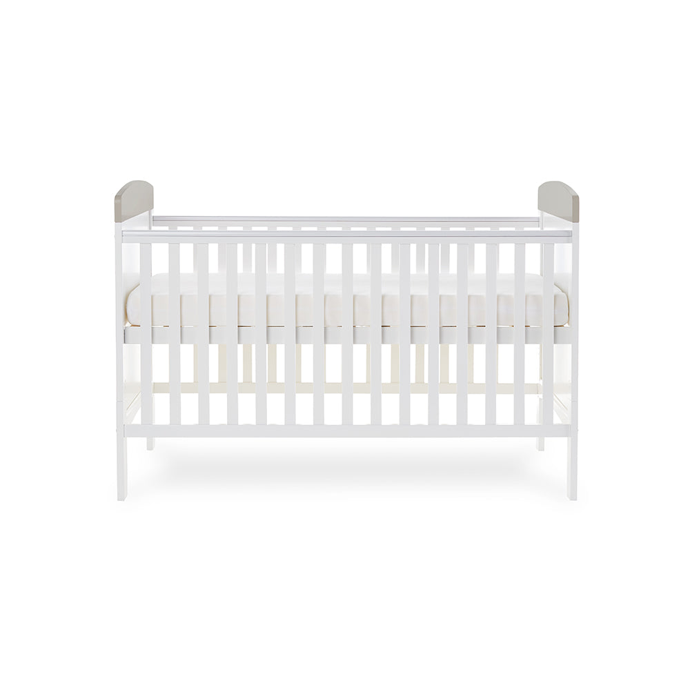 Grace Inspire Cot Bed - Hello World Koala Grey