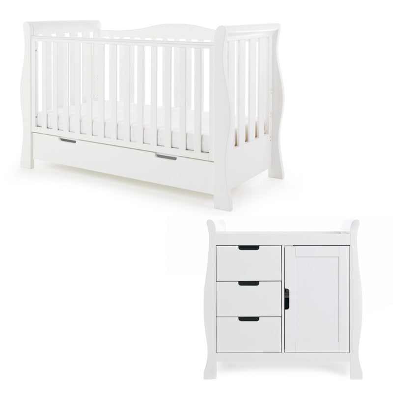 Obaby - Stamford Luxe 2 Piece Room Set - White