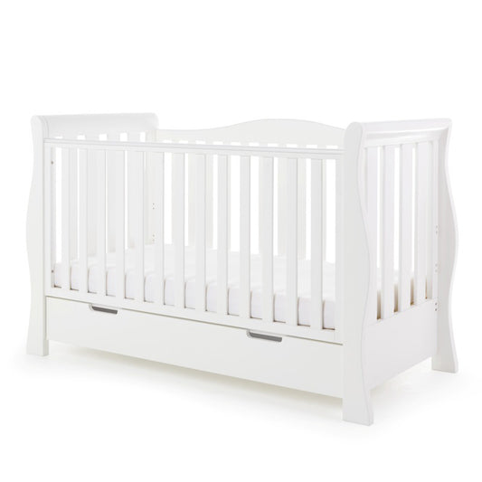 Stamford Luxe Cot Bed - White