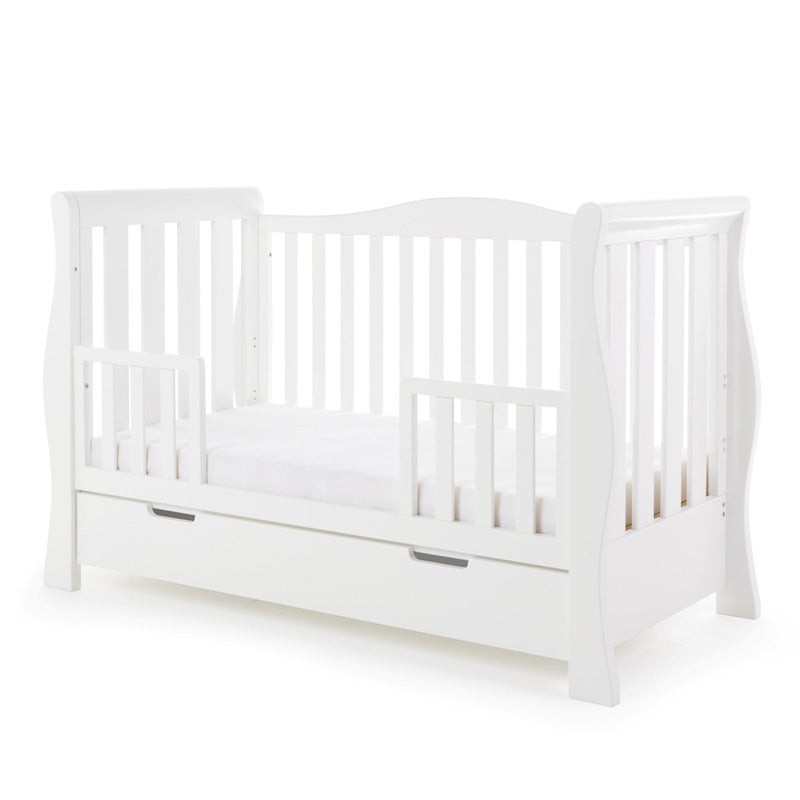 Stamford Luxe Cot Bed - White