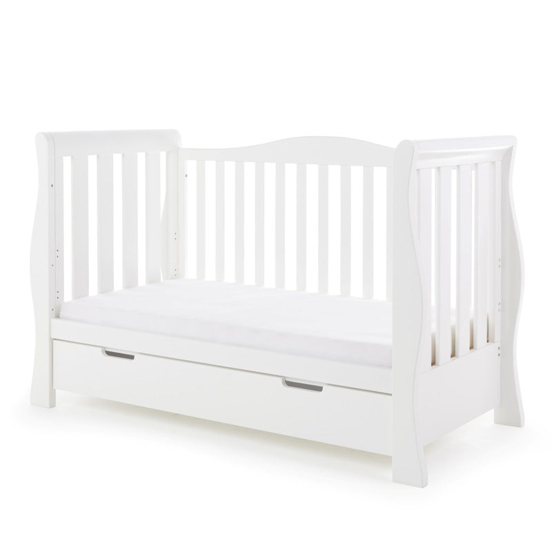 Stamford Luxe Cot Bed - White