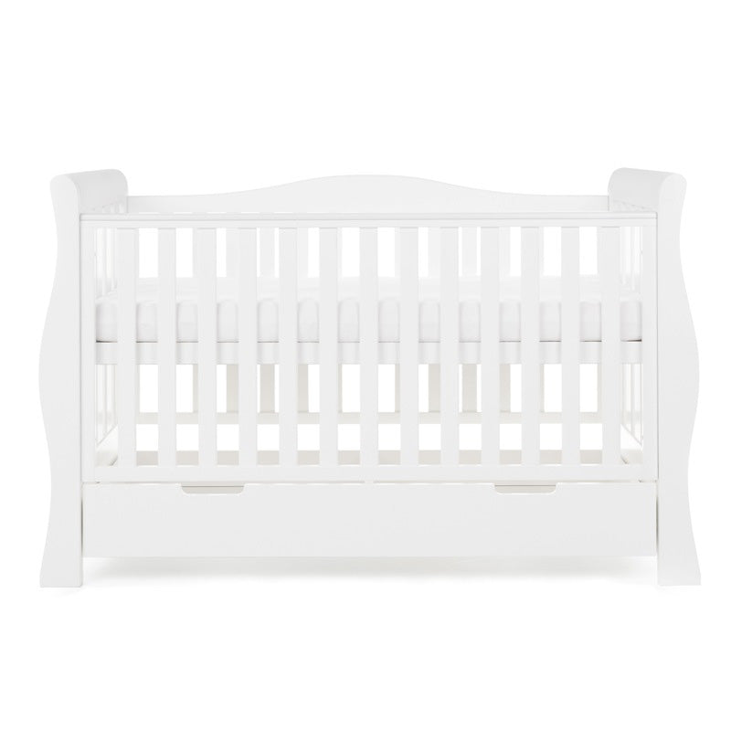 Stamford Luxe Cot Bed - White