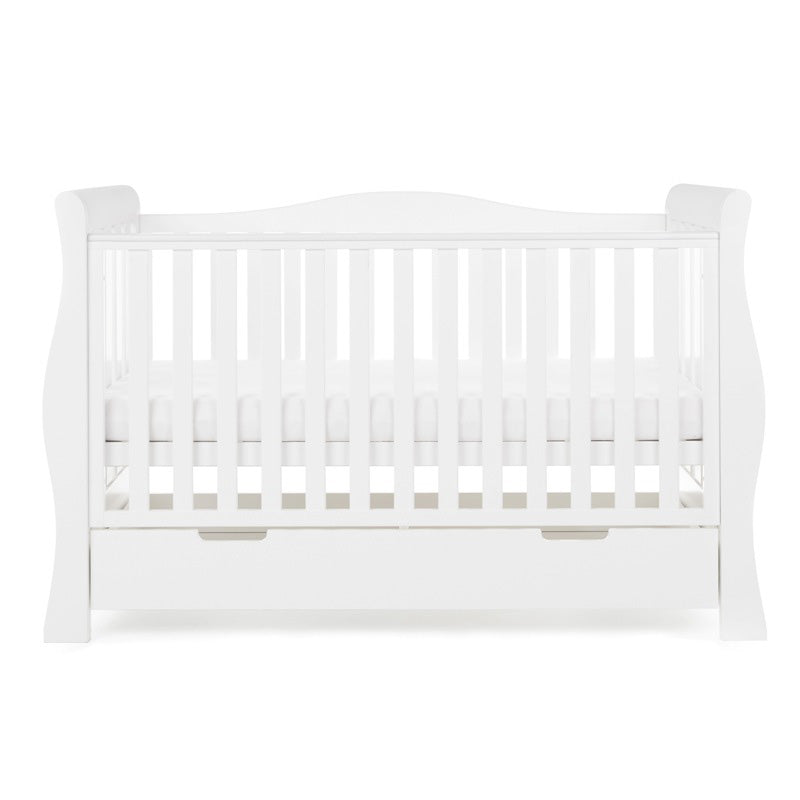 Stamford Luxe Cot Bed - White