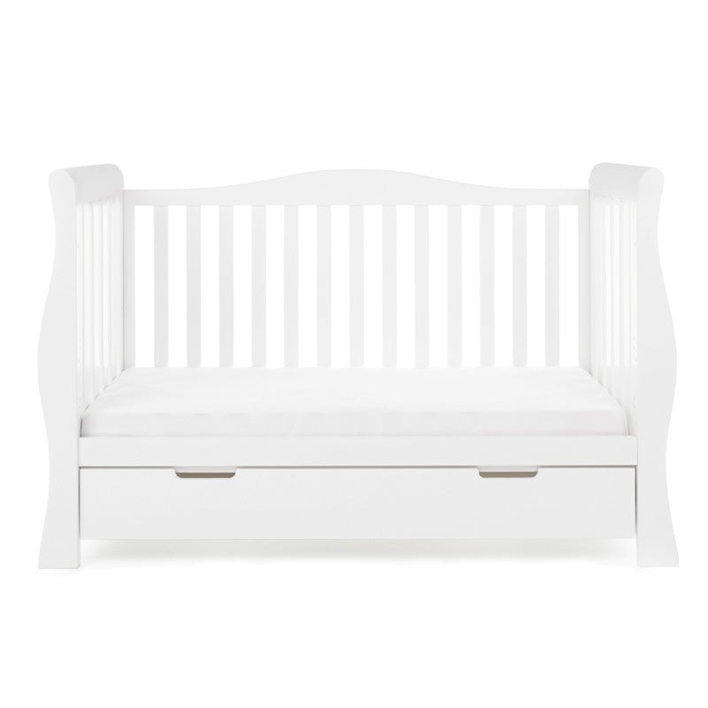 Stamford Luxe Cot Bed - White