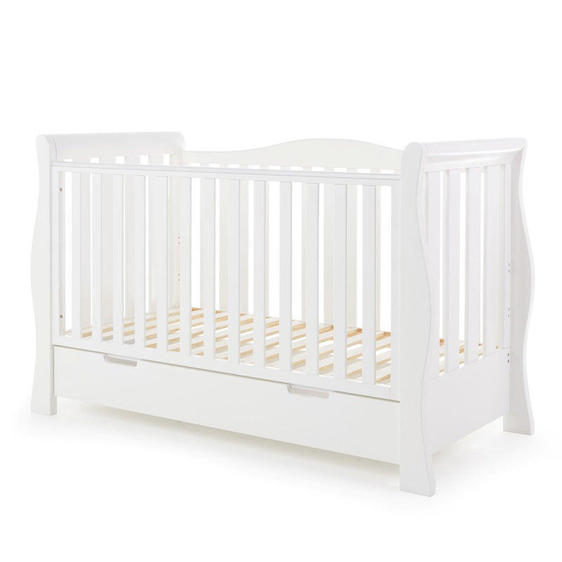 Stamford Luxe Cot Bed - White