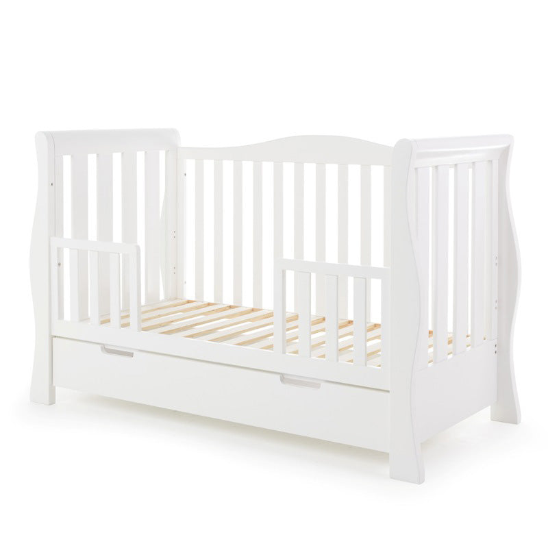 Stamford Luxe Cot Bed - White