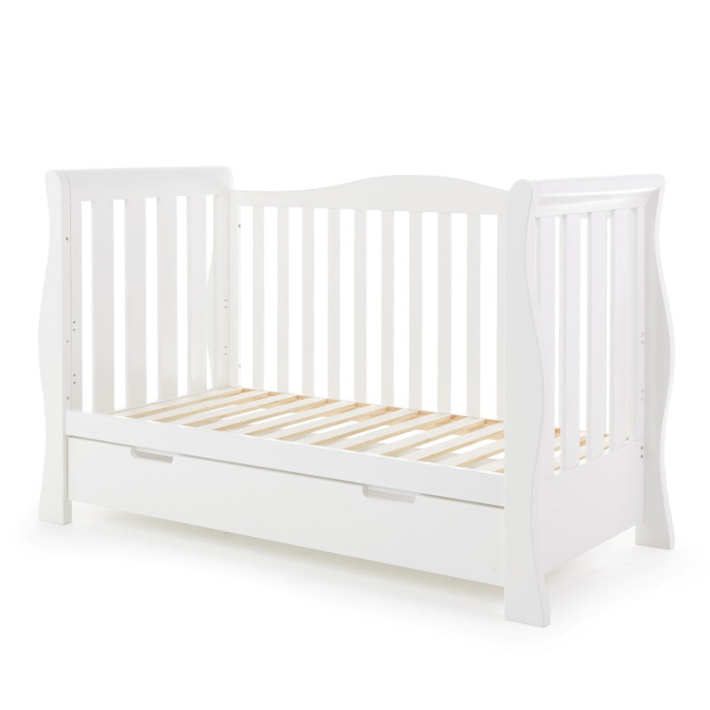 Stamford Luxe Cot Bed - White