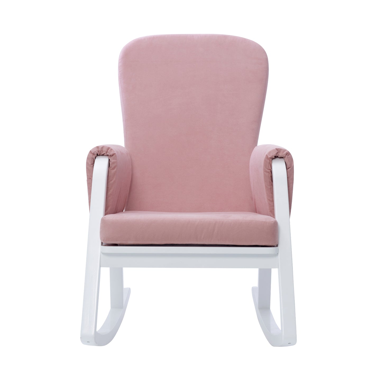 Ickle Bubba - Dursley Rocking Chair and Stool - Blush Pink