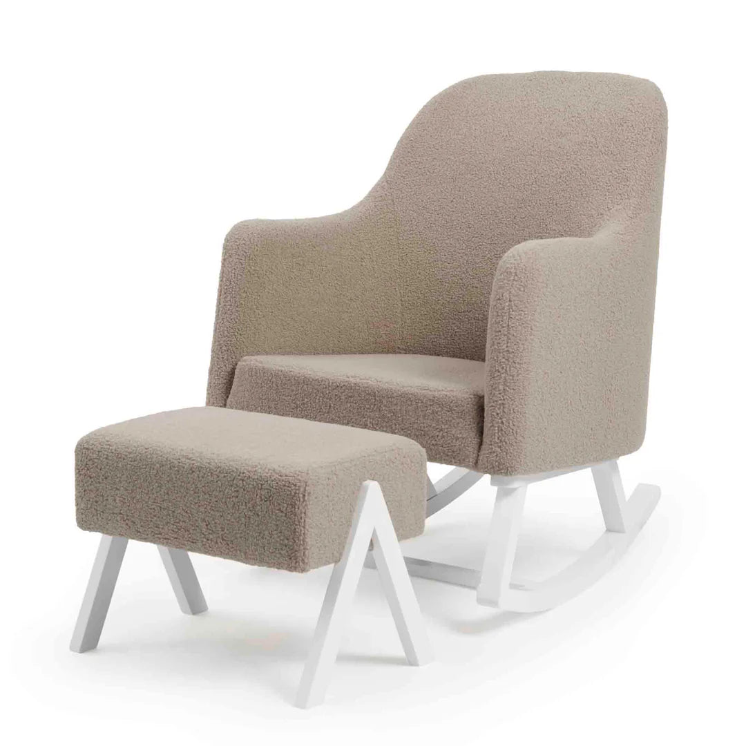 Ickle Bubba Roxby Nursery Chair & Stool – Comfortable & Stylish Parent Seating