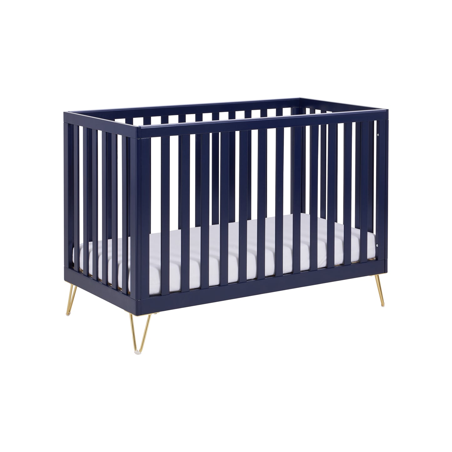 Babymore Mini Kimi Cot Bed - Midnight