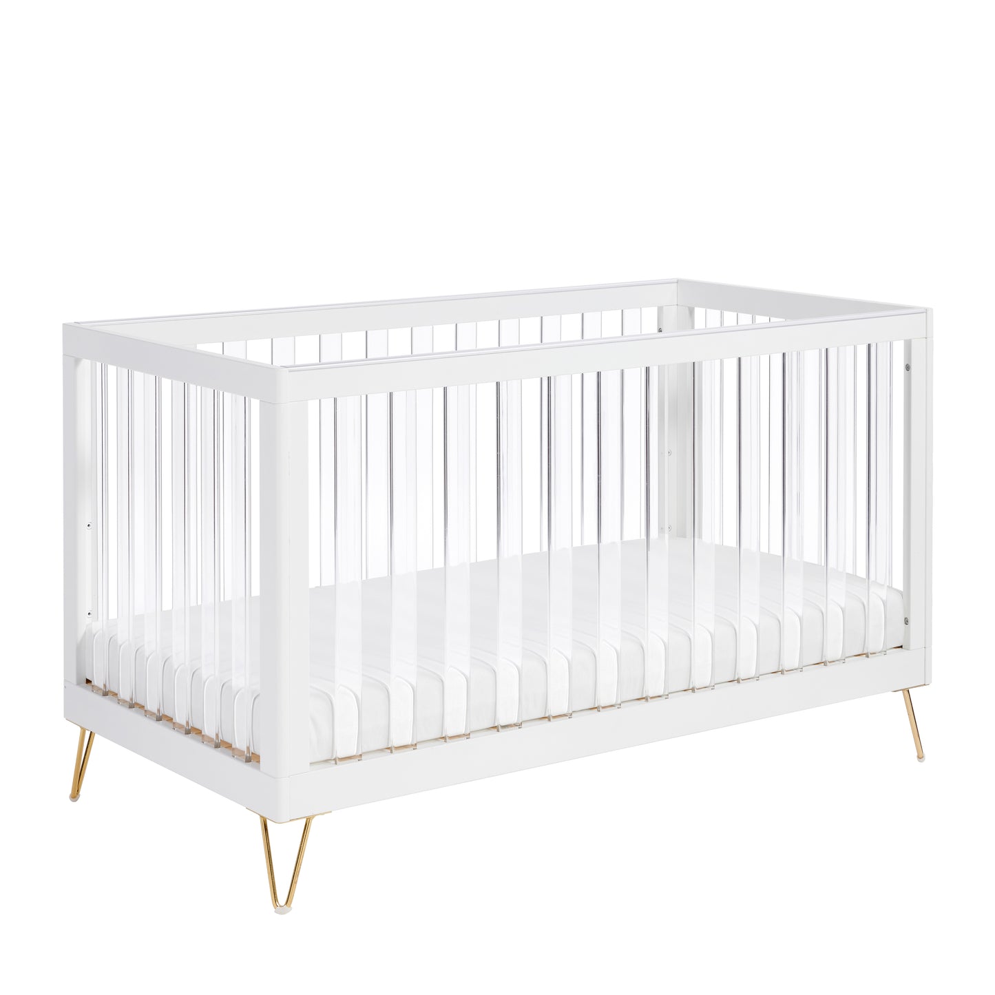 Babymore Kimi XL Acrylic Cot Bed