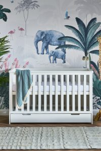 Ickle Bubba - Evie Cot Bed - White