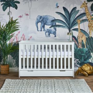 Ickle Bubba - Evie Cot Bed - White