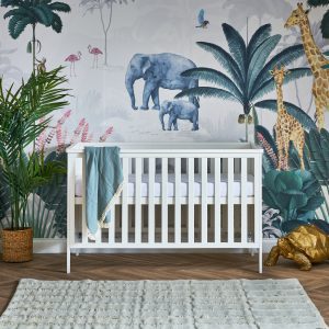 Ickle Bubba - Evie Cot Bed - White