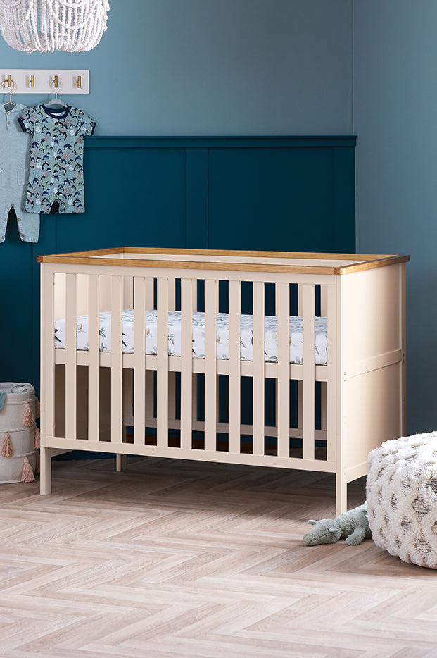 Ickle bubba - Evie Mini Cot Bed - Cashmere