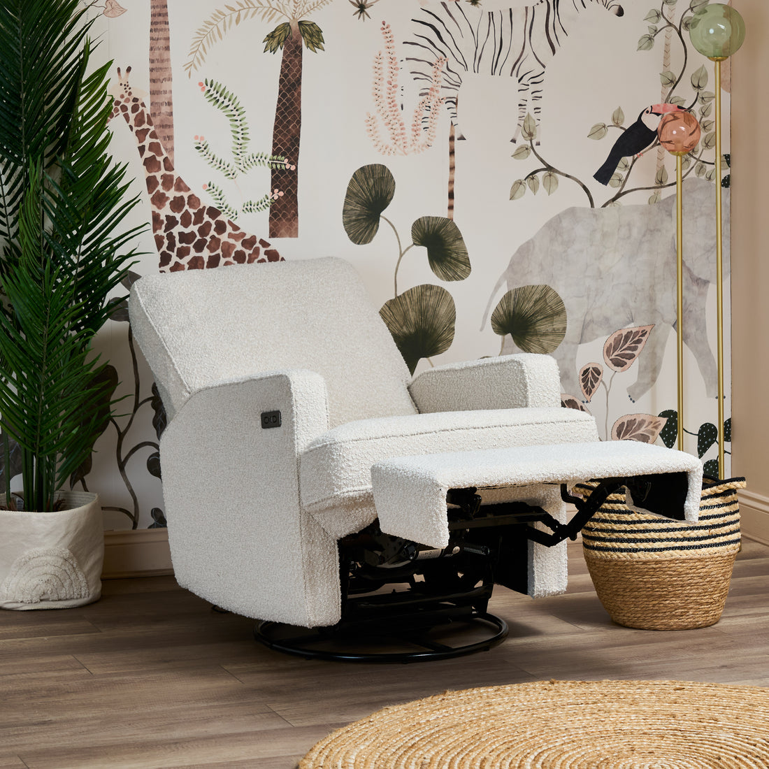 Obaby -   Madison Electric Recliner Chair - Bouclé Style