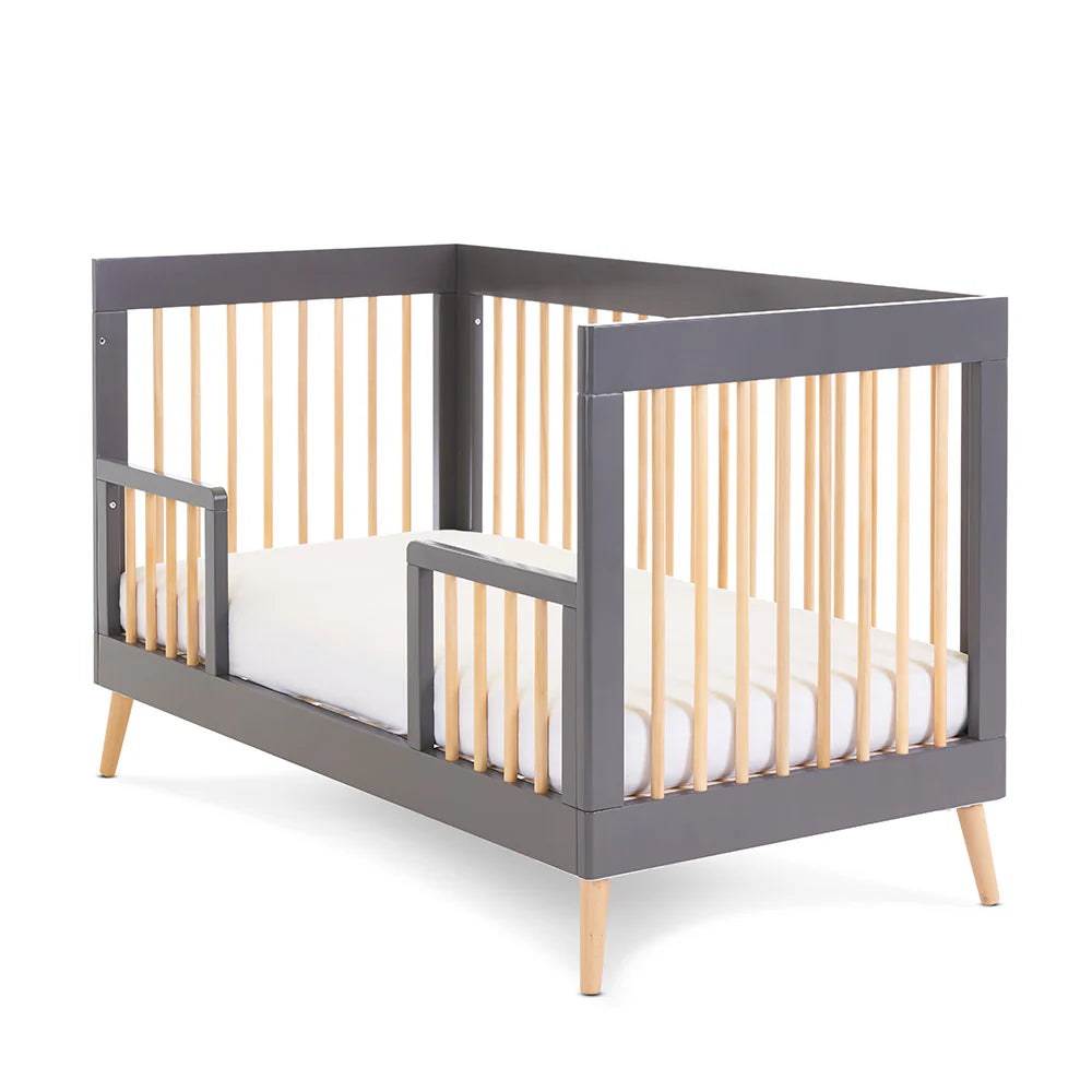 Obaby Maya 2-Piece Nursery Room Set – Slate with Neutral, Modern & Functional