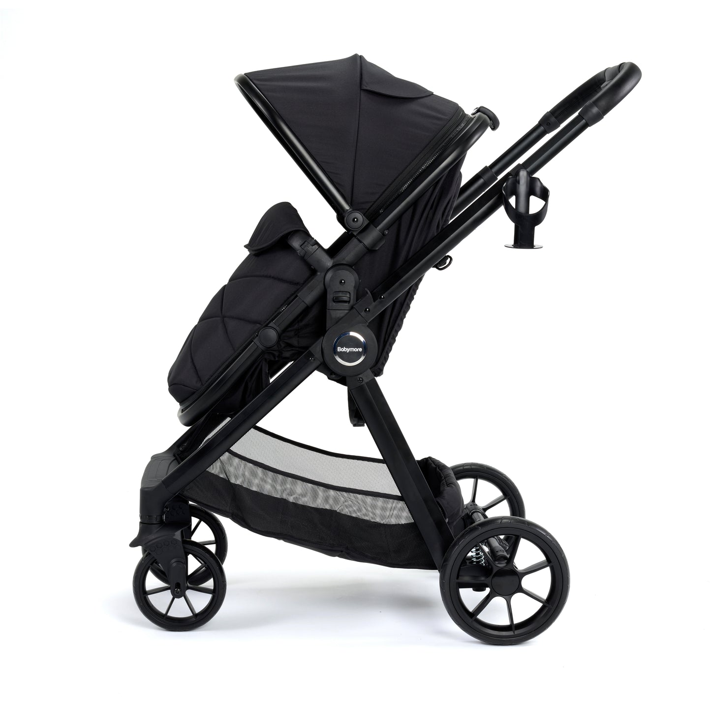 Babymore Mimi Pram & Pushchair - Black **