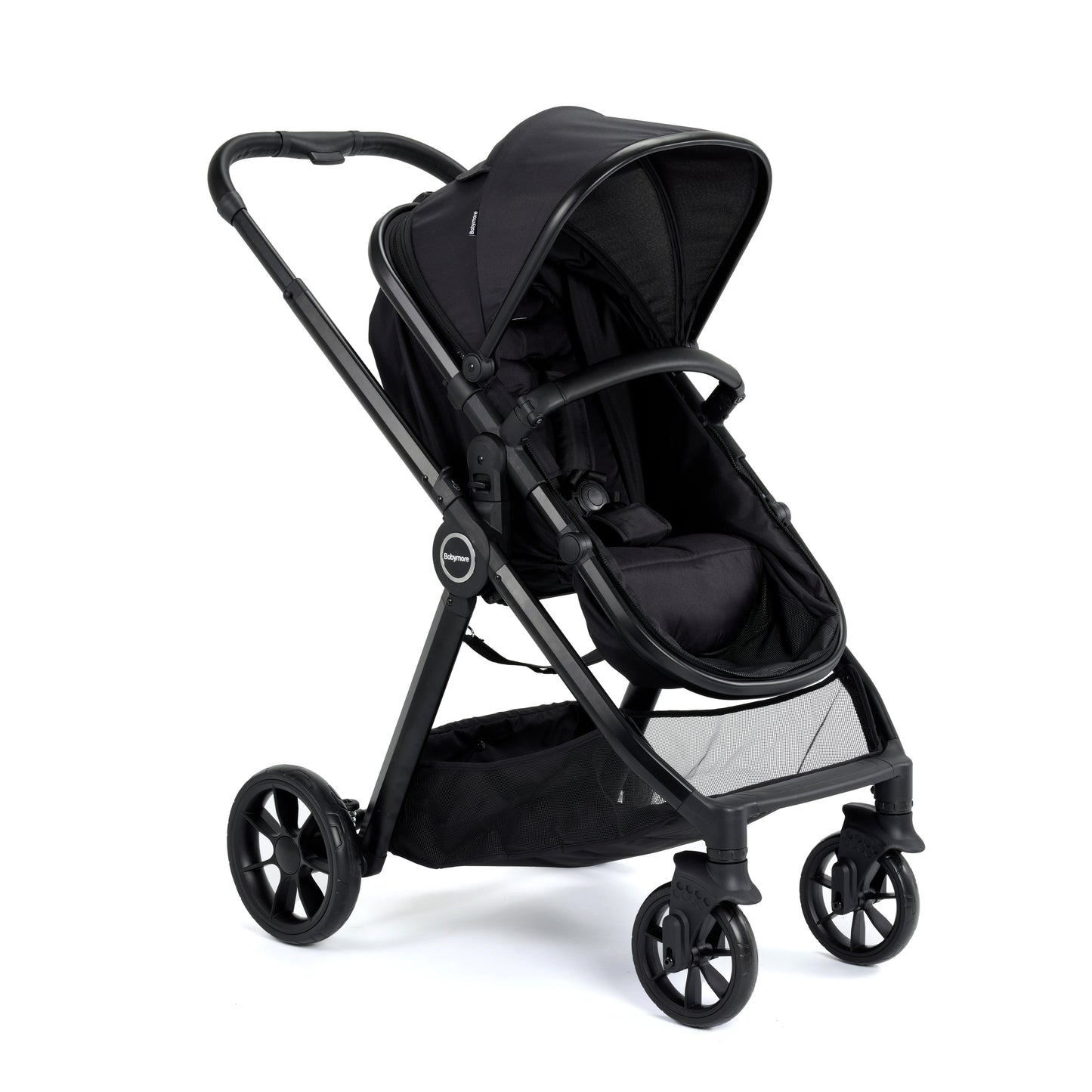 Babymore Mimi Pram & Pushchair - Black **