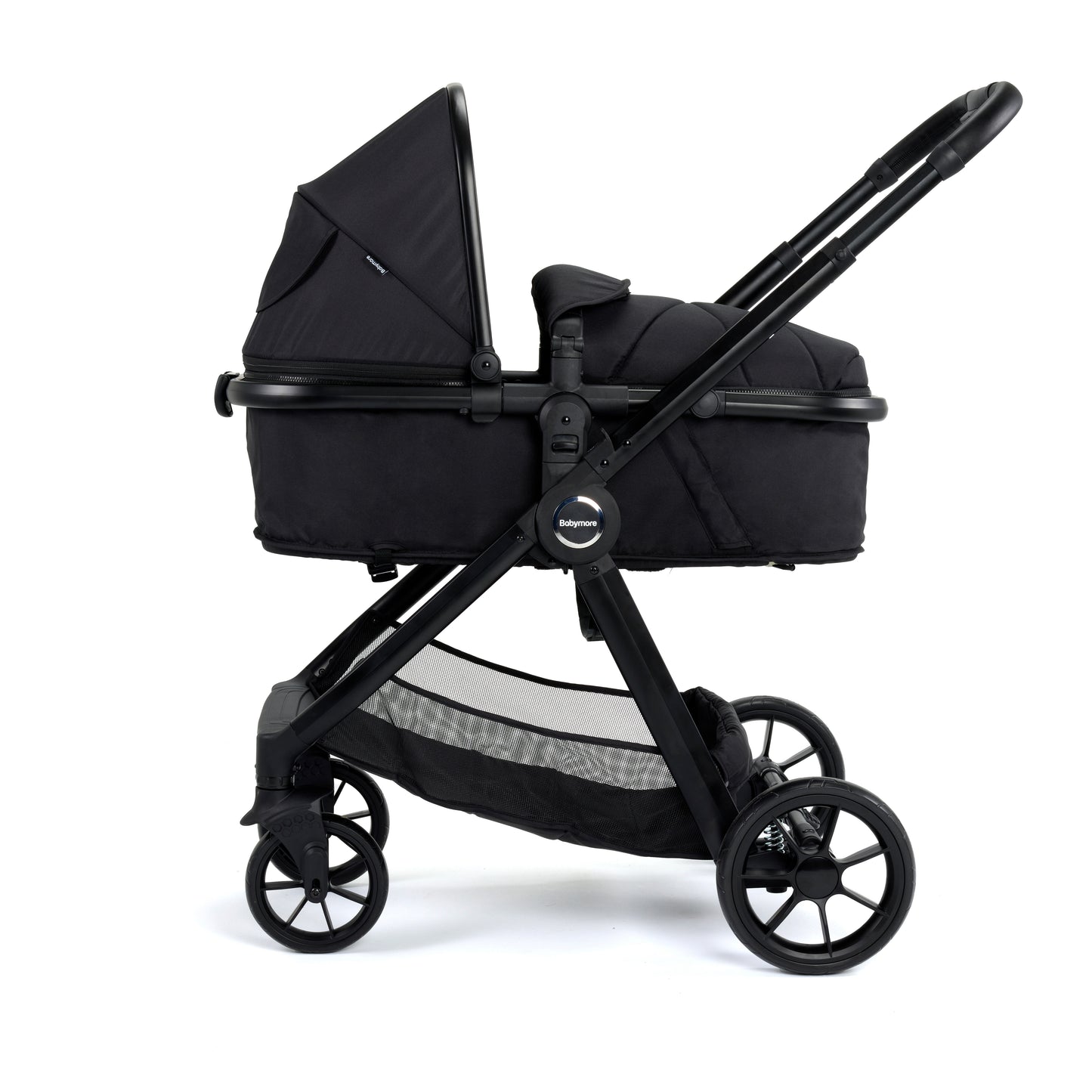 Babymore Mimi Pram & Pushchair - Black **