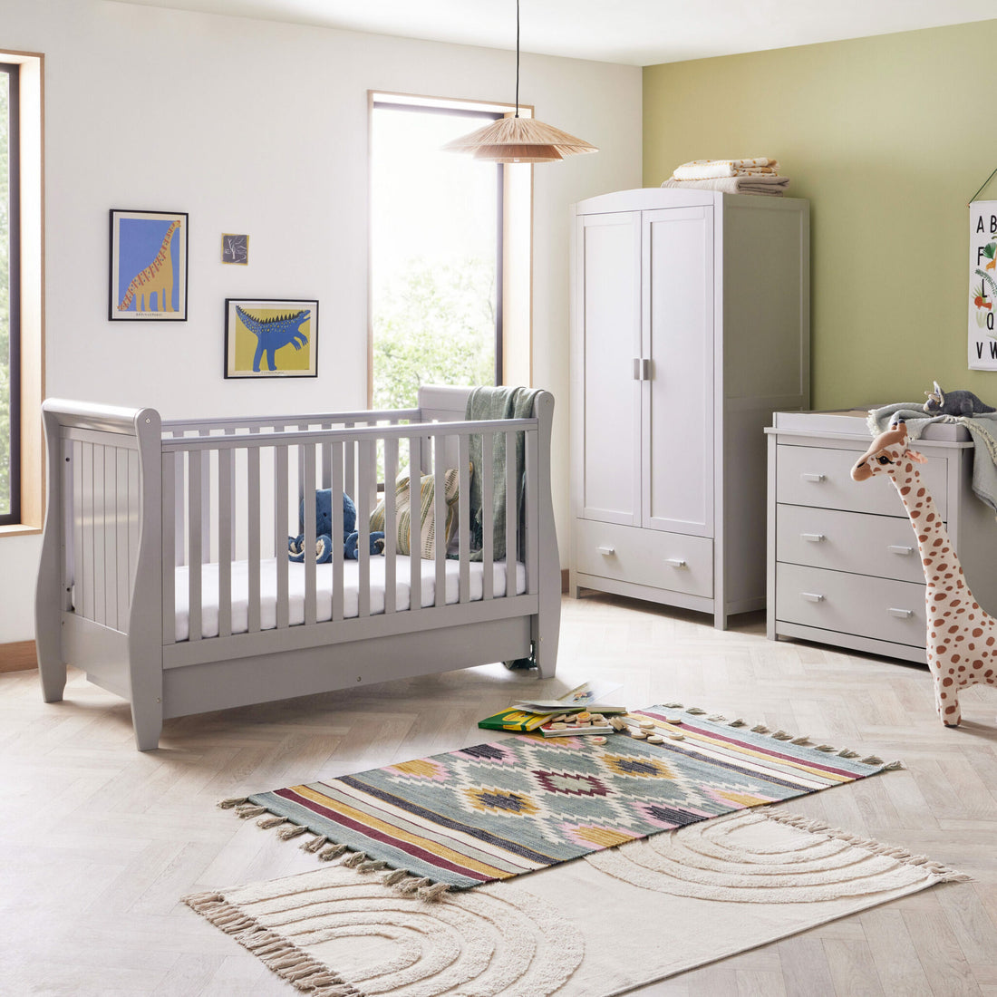 Babymore Stella 3-Piece Nursery Room Set