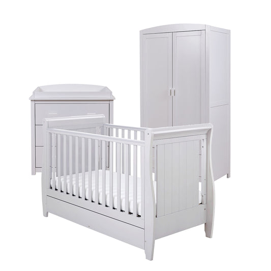 Babymore Stella 3 Piece Room Set - Grey