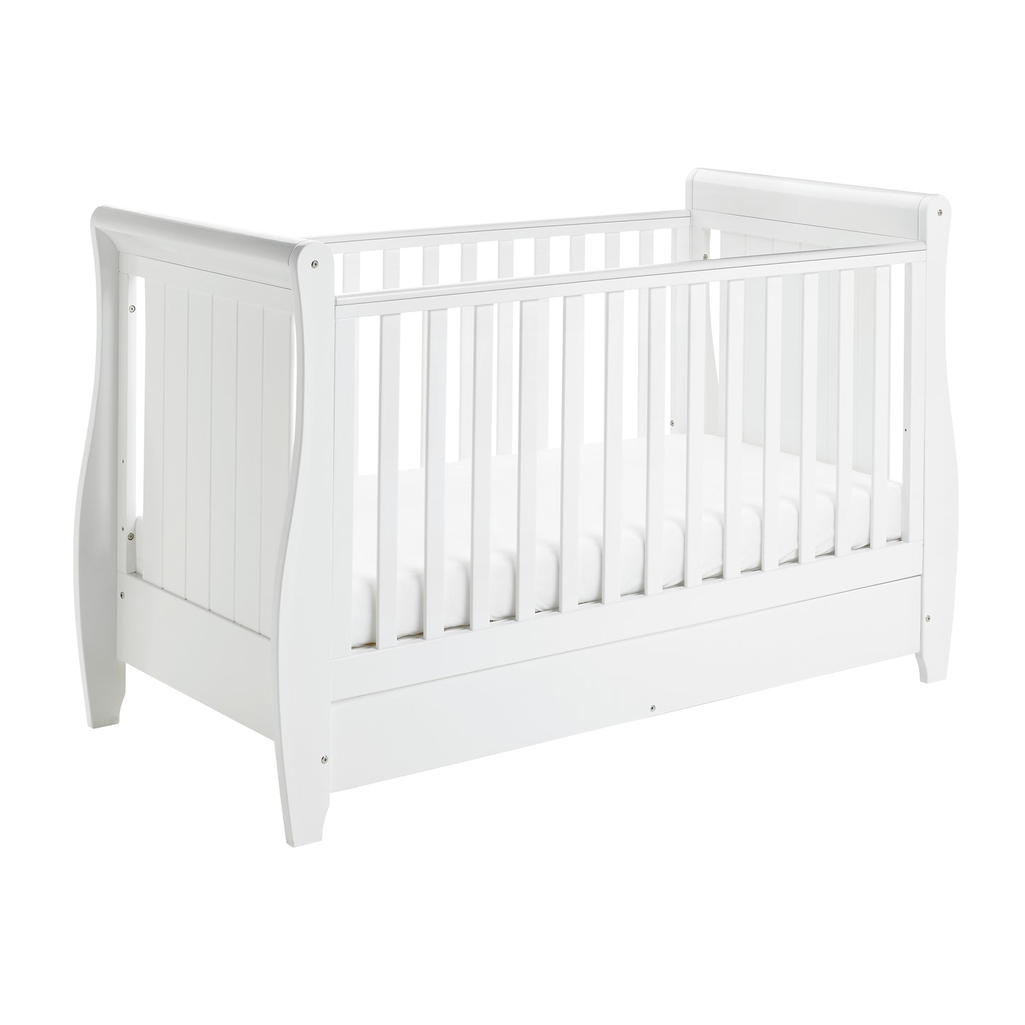 Babymore Stella Sleigh Cot Bed