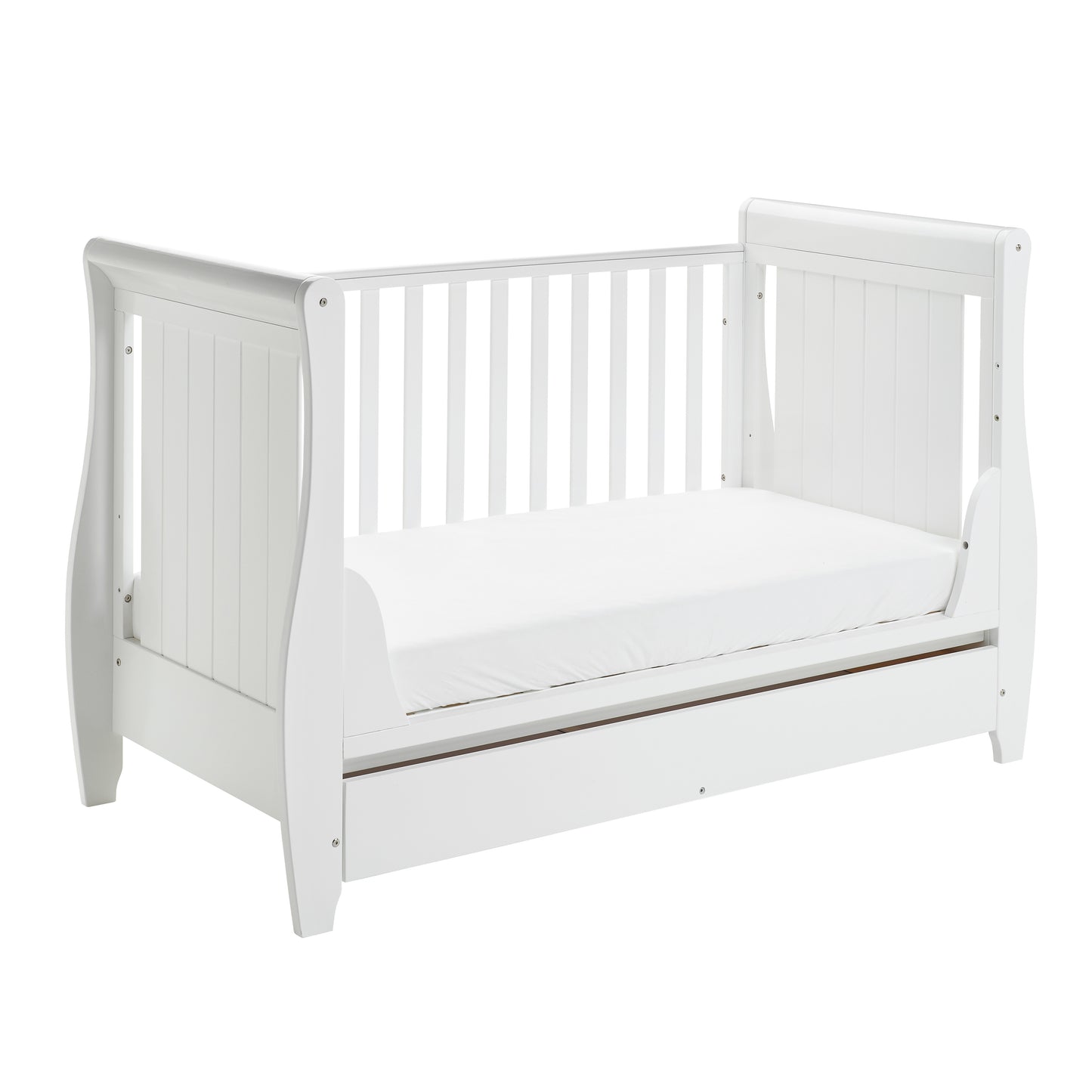 Babymore Stella Sleigh Cot Bed