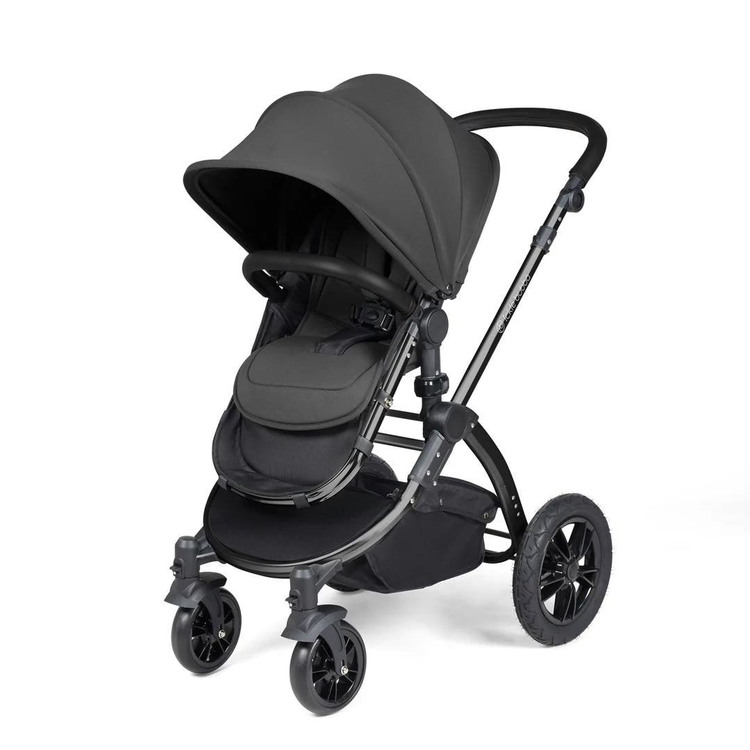 Ickle Bubba - STOMP LUXE AIO, i-SIZE & ISOFIX BASE - BRONZE / MIDNIGHT / BLACK