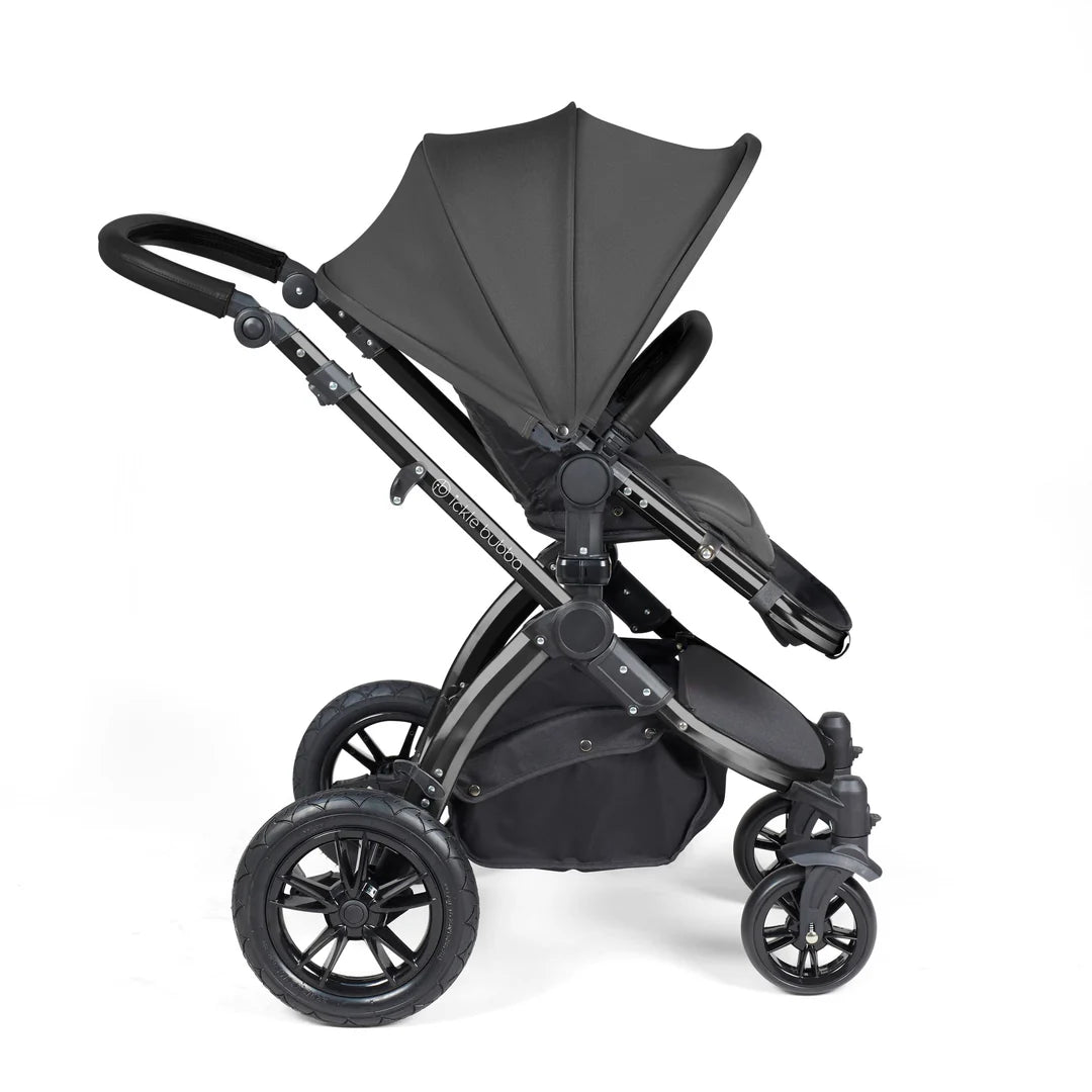 Ickle Bubba - STOMP LUXE AIO, i-SIZE & ISOFIX BASE - BRONZE / MIDNIGHT / BLACK