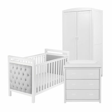 Babymore Velvet Deluxe 3-Piece Nursery Room Set
