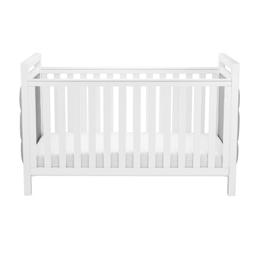 Babymore Velvet Deluxe Cot Bed